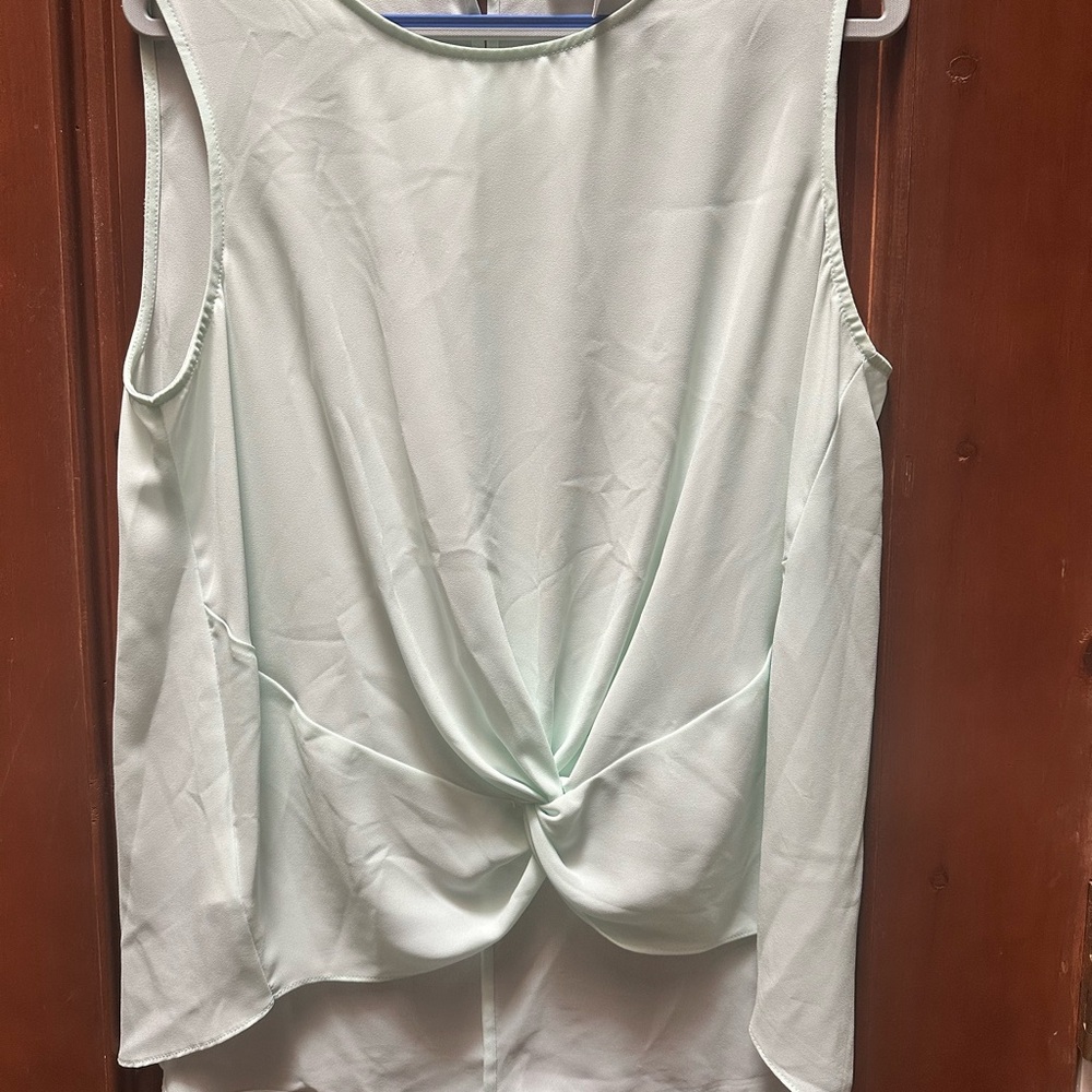 BCBGeneration Women's mint Sheer Blouse